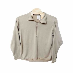 Polartec Cold Weather Gen III Mens‎ XL Long Qtr Zip Pullover.